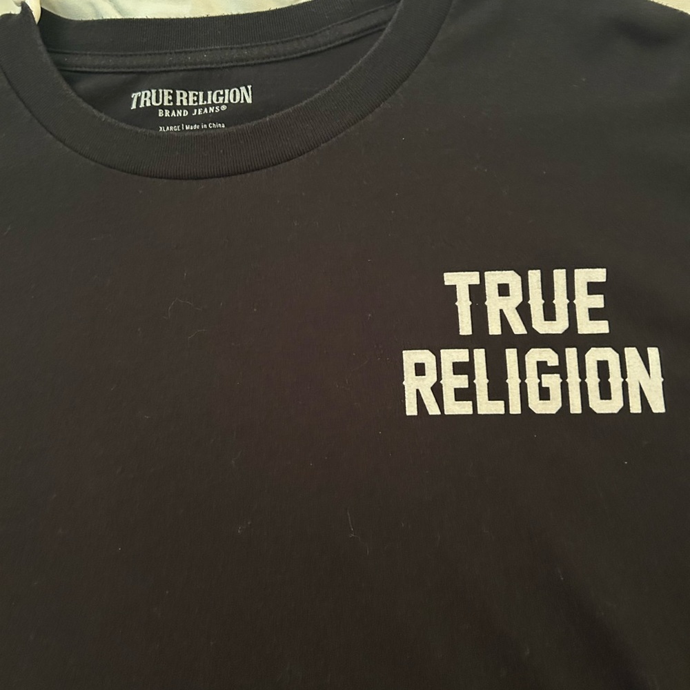 True Religion Black T-Shirt